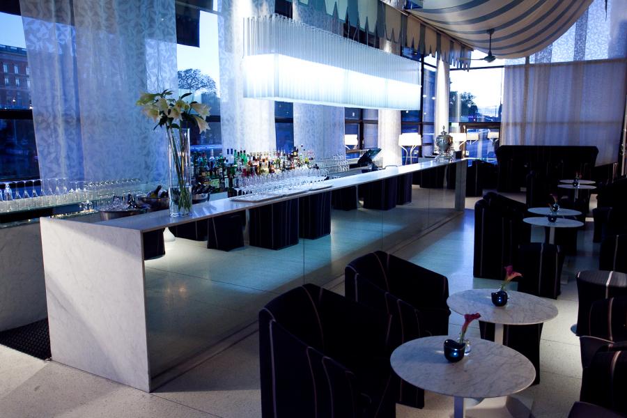 Classicism and modernism meet together on a parisian style, Operakallaren restaurant.