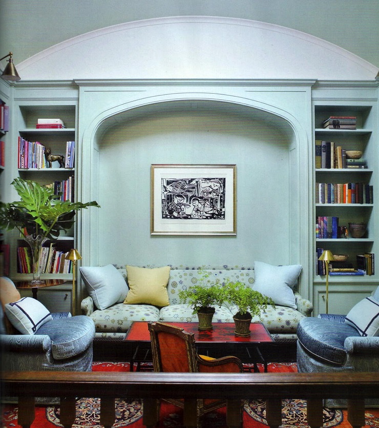 "Jeffrey Bilhuber is a New York based interior designer. His work has been published in many design books as well as every mayor international design magazine."