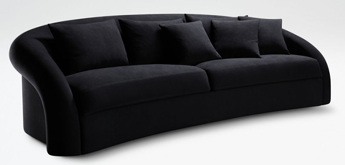 2015 modern living room furniture trends: 5 velvet sofa ideas