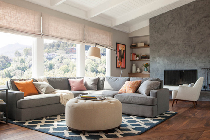 7 geometric pattern living room rugs ideas