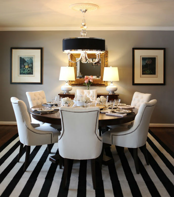 The best playful ways to set a dining table and 6 chairs