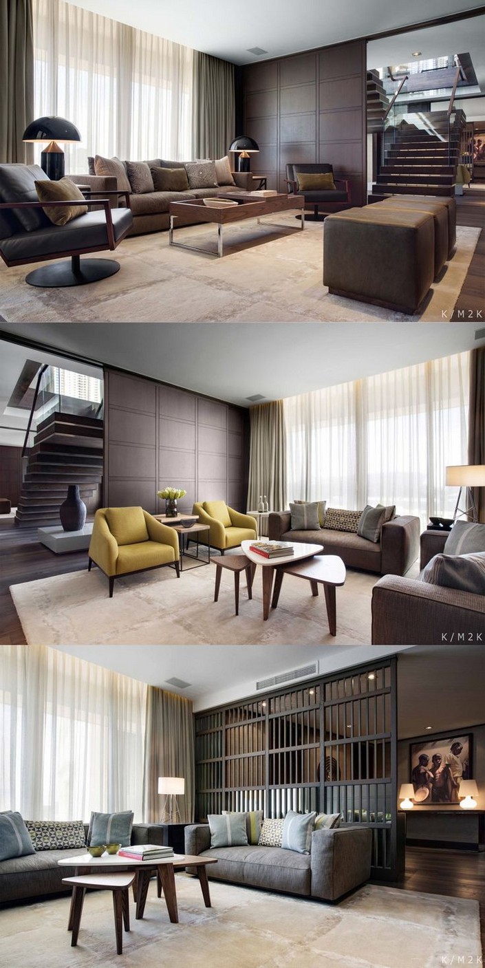 how to decorate a penthouse with furniture
