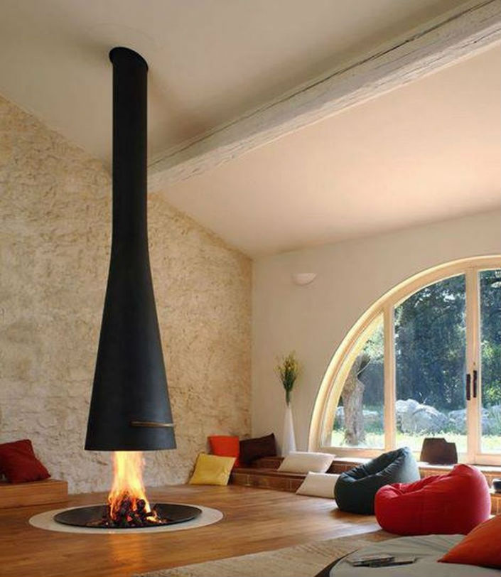 CONTEMPORARY FIREPLACES FOR LUXURY ROOM - PART 2 - 1