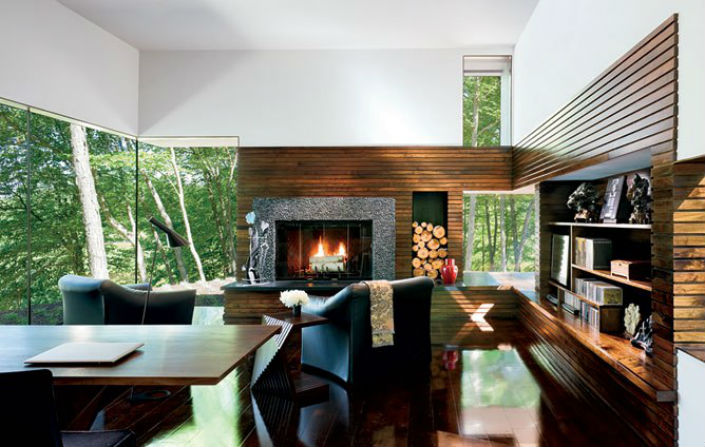 CONTEMPORARY FIREPLACES FOR LUXURY ROOM - PART 2 - 4
