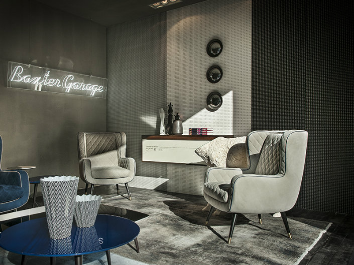 "Contract furniture at IMM Cologne 2015 Hall 10.1 and 11.1-Baxter"