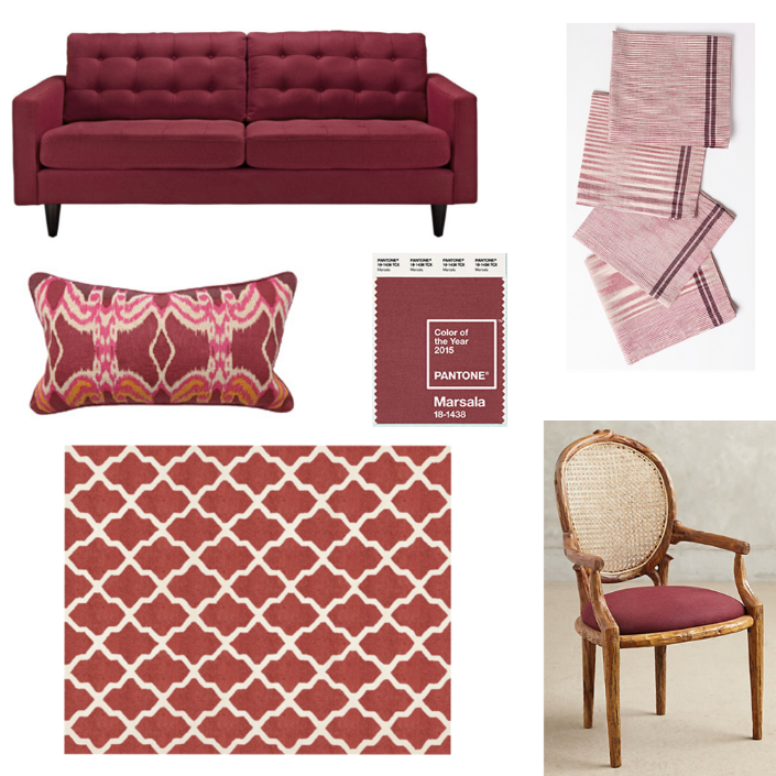 How To Have A Modern Home Décor Using Marsala Color 1