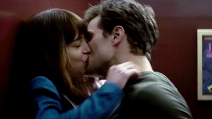 fifty shades of grey hot scene: Ana discovers Christians playroom