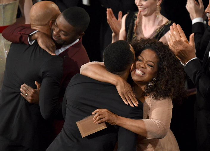 Oscars 2015 Best moments - A full report of Academy Awards highlights-common-david-oyelowo-john-legend-oprah-winfrey