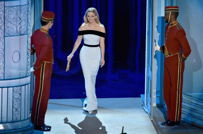 Oscars 2015 Best moments - A full report of Academy Awards highlights-reese-witherspoon in Tom Ford