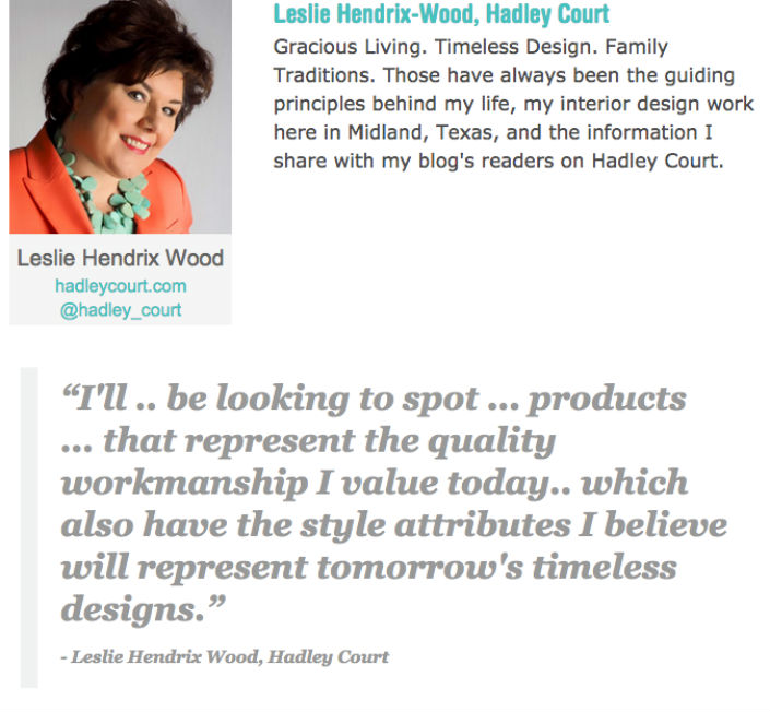 A VIEW THROUGH THE STYLE SPOTTERS WORK – LESLIE HENDRIX WOOD 2