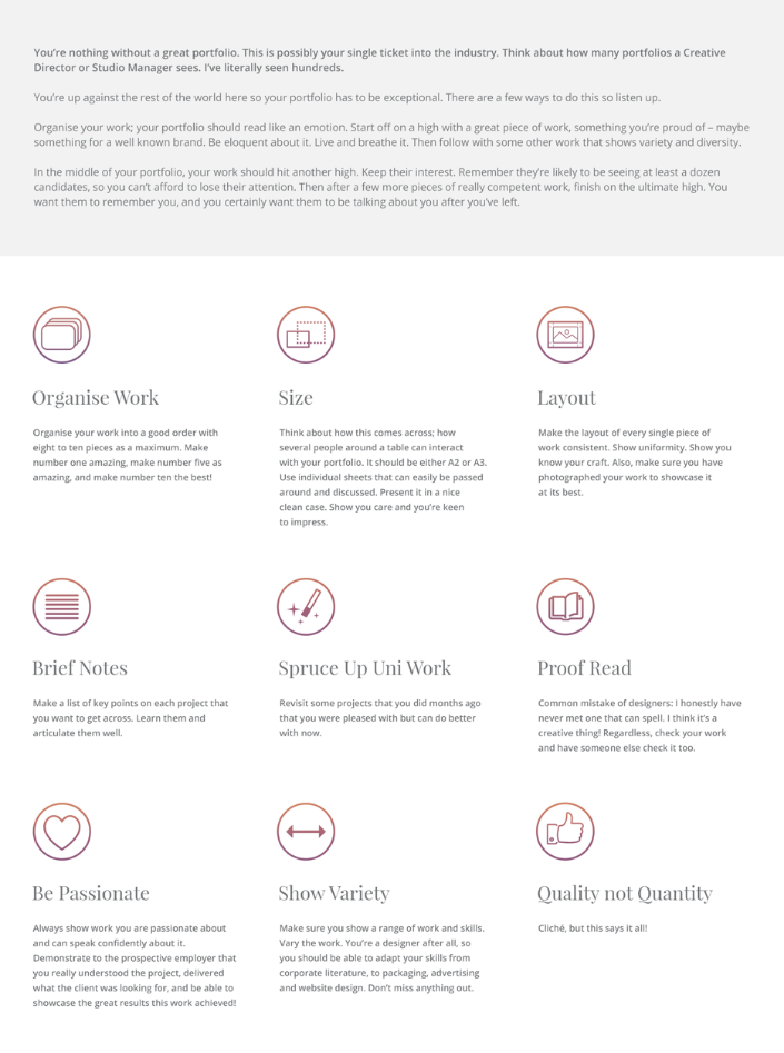 Infographic Journey into the Design Industry 7