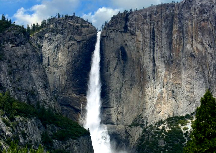 Yosemite Falls in USA