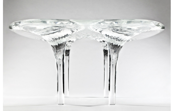 Zaha Hadid Expands Her Liquid Glacial Art Collection