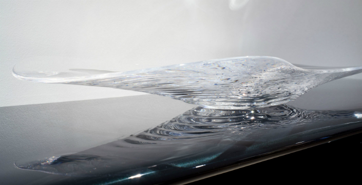 Zaha Hadid Expands Her Liquid Glacial Art Collection