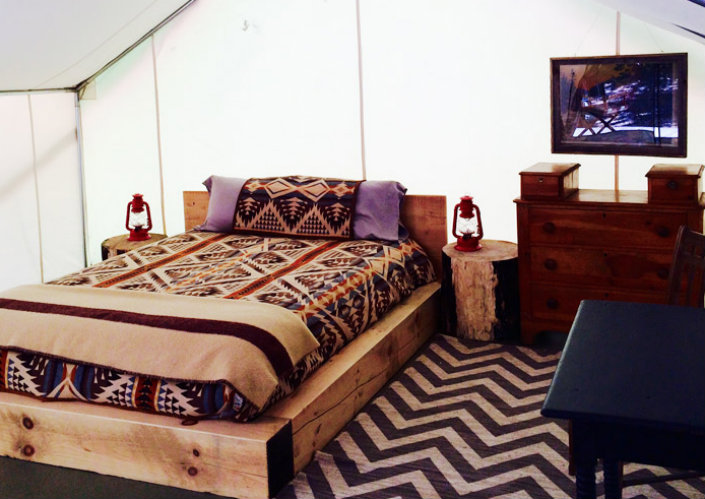 7 Amazing places to go glamping or camping USA this summer