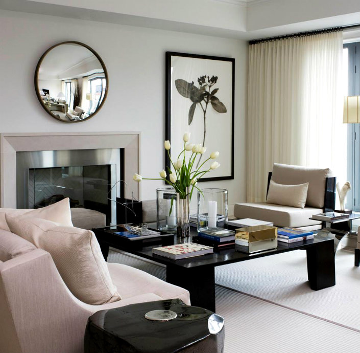 6 tips to place art in your living room set