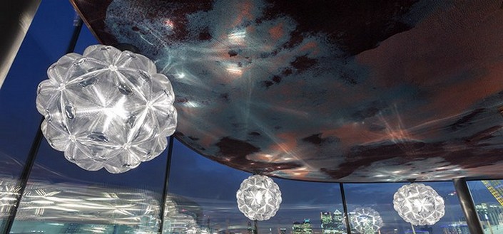 Top 5 Projects with contemporary lighting by Tom Dixon