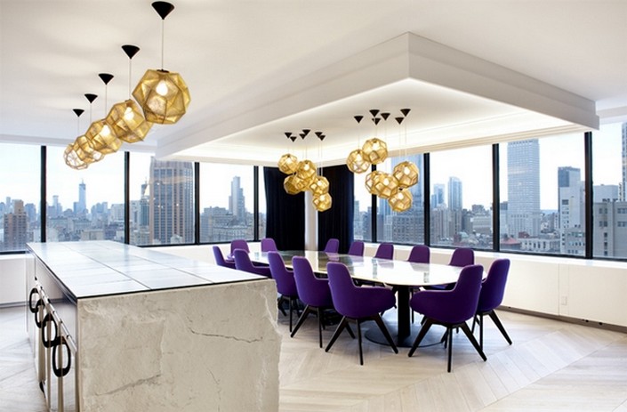 Top 5 Projects with contemporary lighting by Tom Dixon