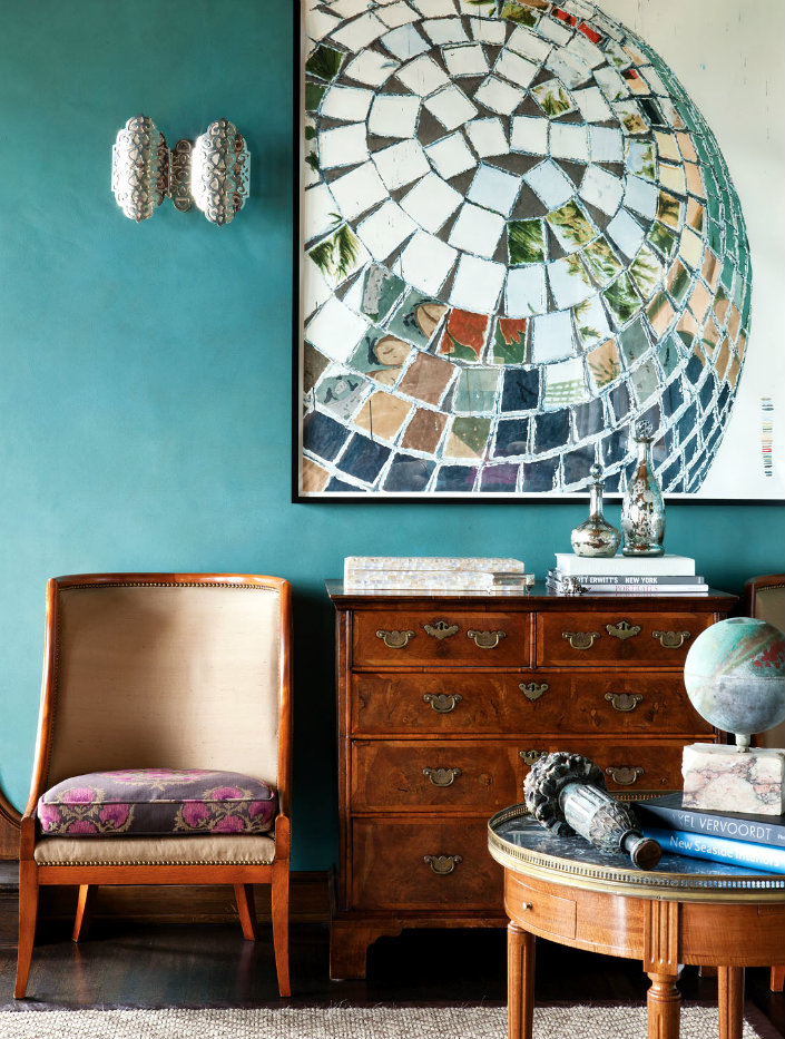 2015 Summer Trend: Living Room Furniture in Turquoise