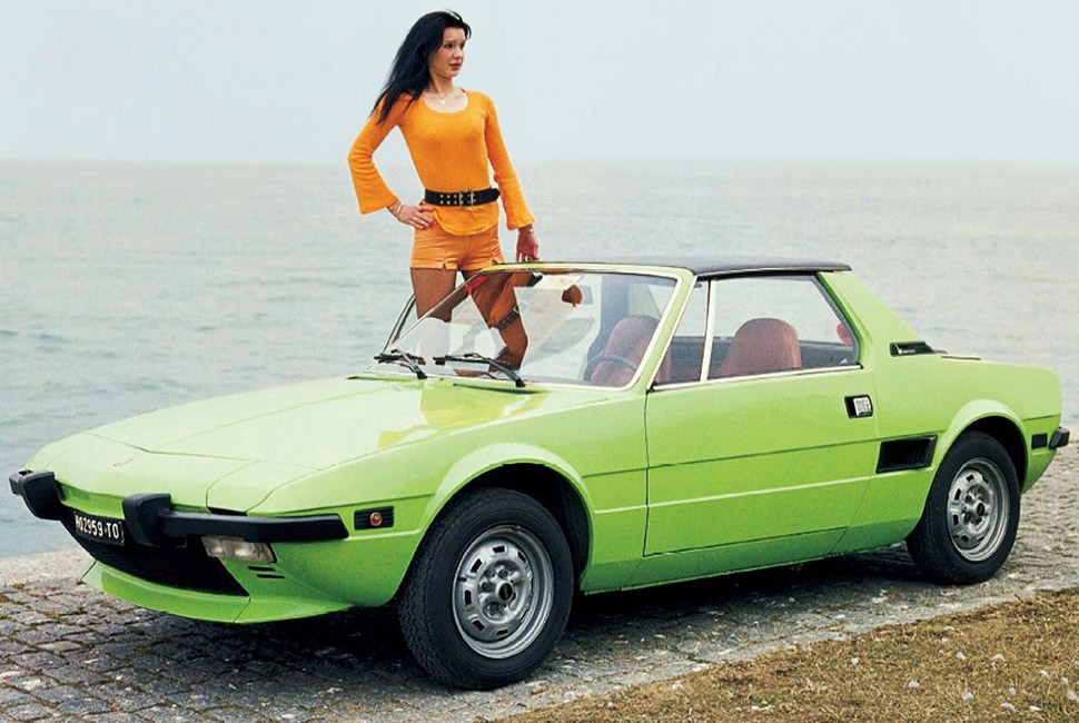 The most beuatiful Italian cars - Fiat X1/9