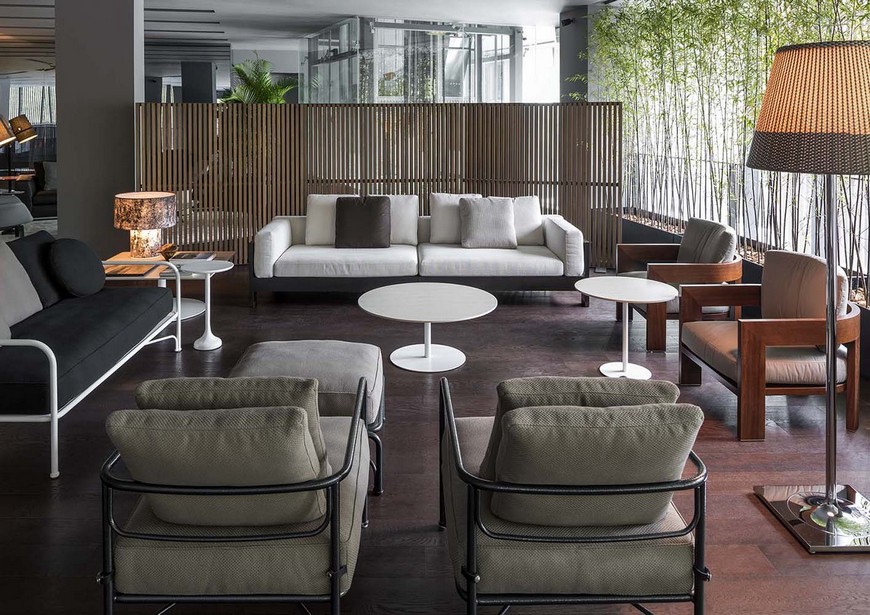 Minotti new showroom at Shanghai by Domus Tiandi