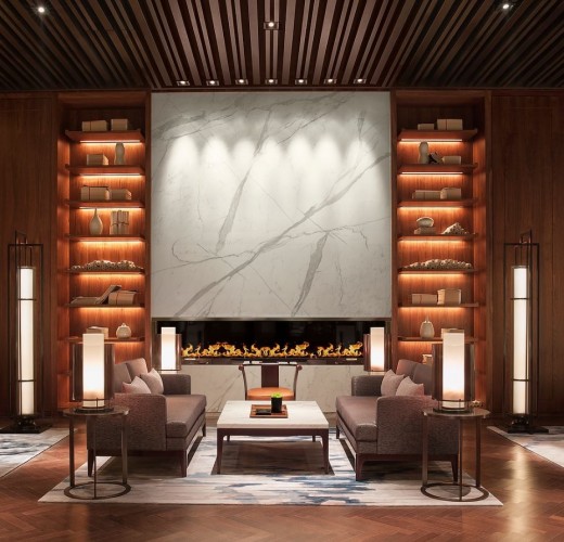 Nuo Hotel Beijing living room