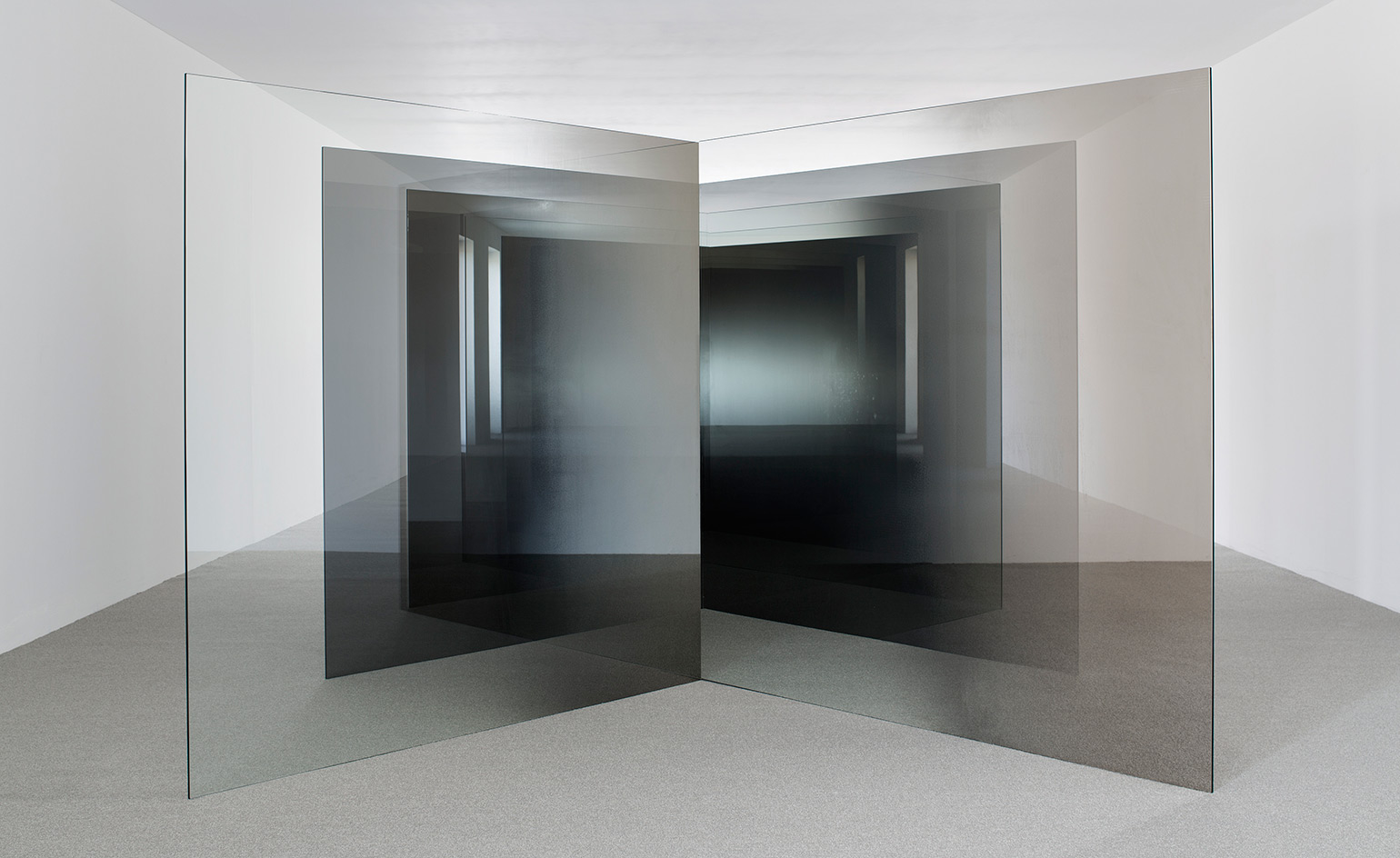 Larry Bell ar Art basel miami beach 2015