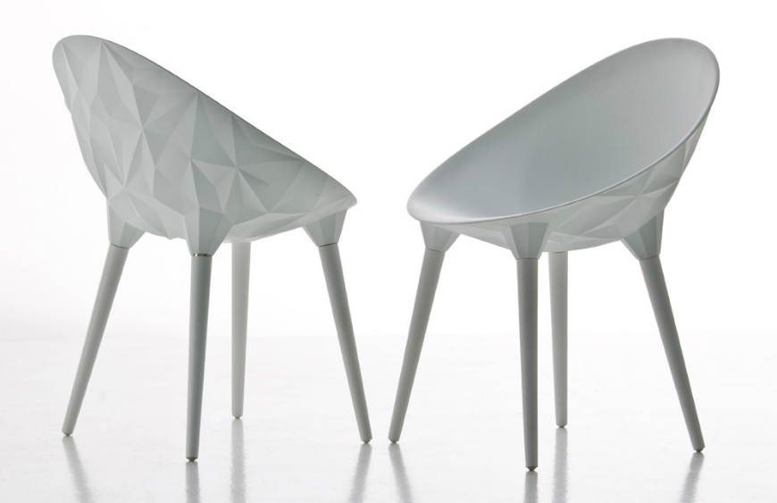 Modern design white chairs