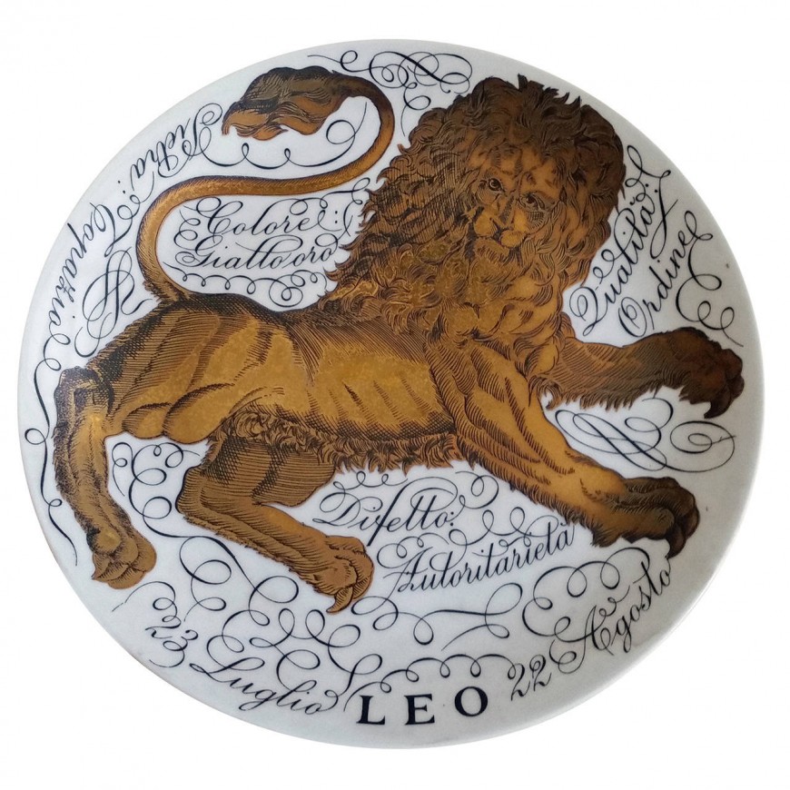 Piero Fornasetti will launch at Christies his vintage ceramic collection zodiac plates - Cópia