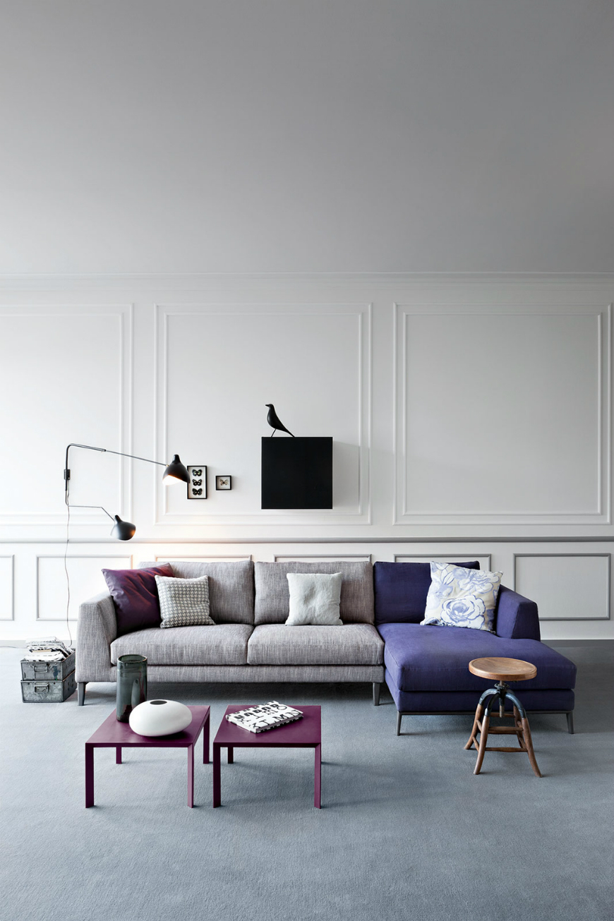 Contemporary living room design