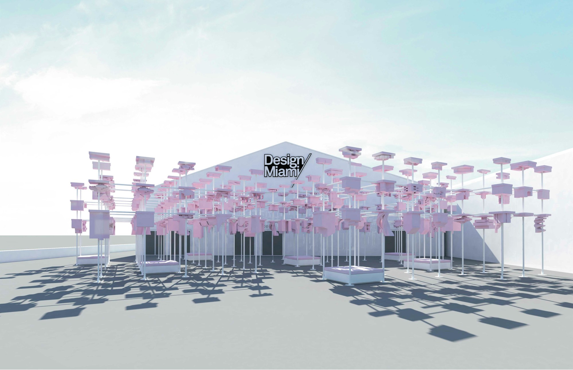'Unbuilt' models -Art Basel Miami Beach 2015