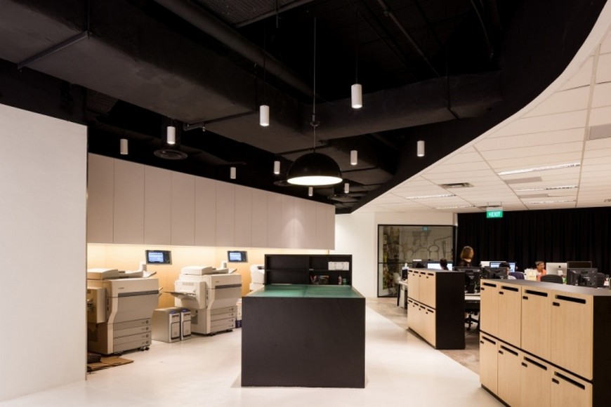 Burnet Singapore Office, by ONG & ONG Group