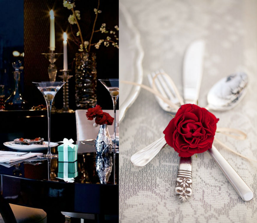 Valentine´s Day Ideas Set your Table For the Romance