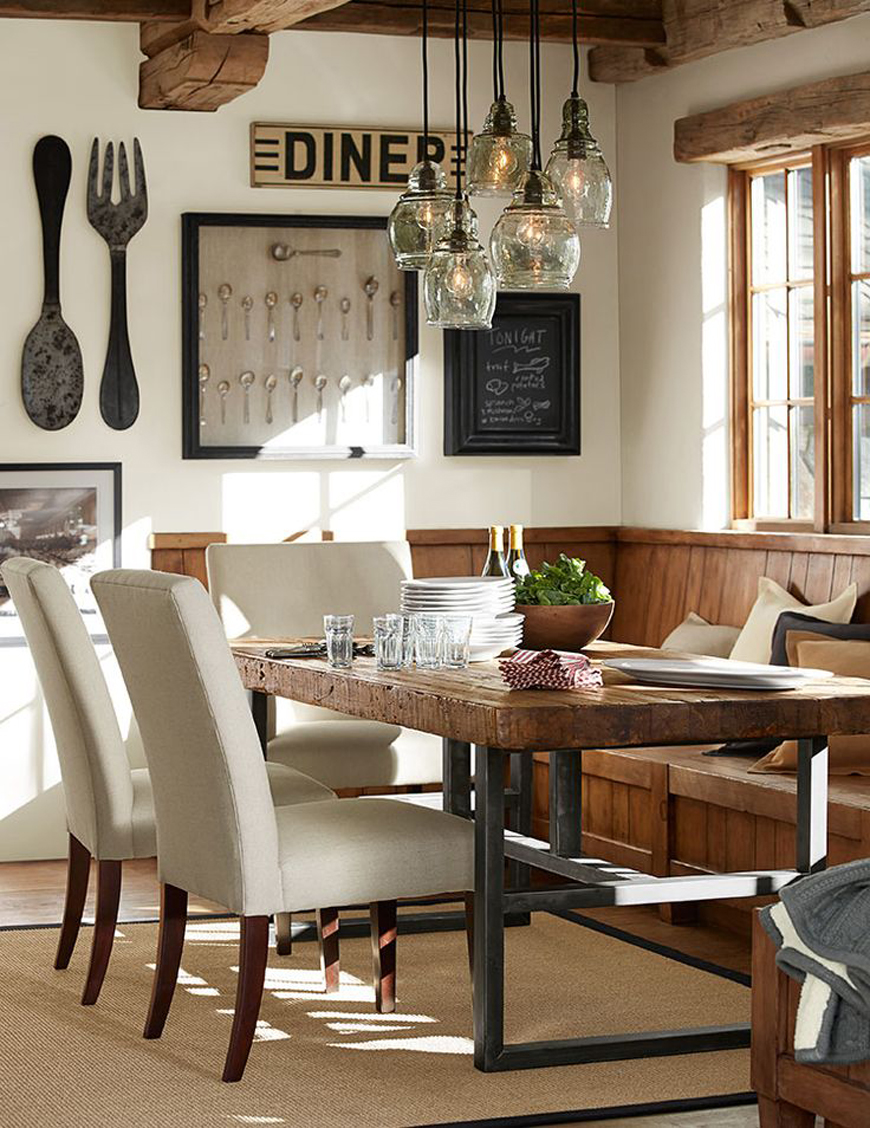 10 Rustic Dining Room Ideas, Rustic Dining Room