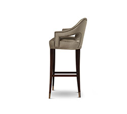 Nº20 Bar Chair Modern Design by BRABBU it’s an elegant bar stool with back ideal for a modern home decor.