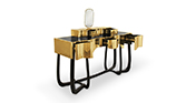 SINUOUS I Dressing Table Modern Design by Maison Valentina