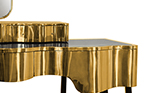 SINUOUS I Dressing Table Modern Design by Maison Valentina