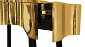 SINUOUS I Dressing Table Modern Design by Maison Valentina
