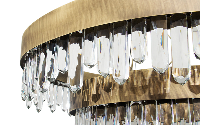 NAICCA Chandelier | Modern Design by BRABBU