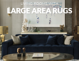 Living Rooms With Large Area Rugs 