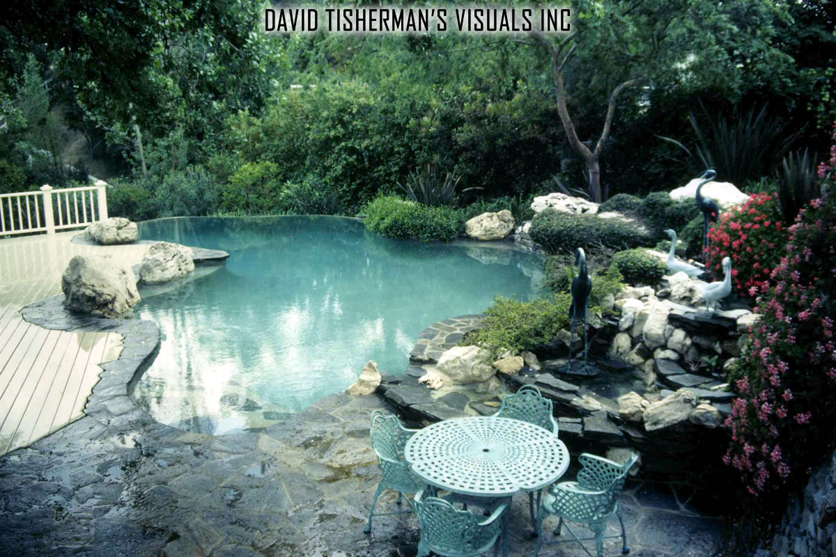 Residential luxury swimming pool designed by David Tisherman