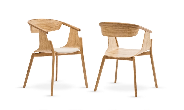 "The project, Norse Chair, is a minimalist design chair created by the designer for the British furniture brand Modus. The chair was presented at the Modus stand at Edit by Designjunction in Milan, last month"