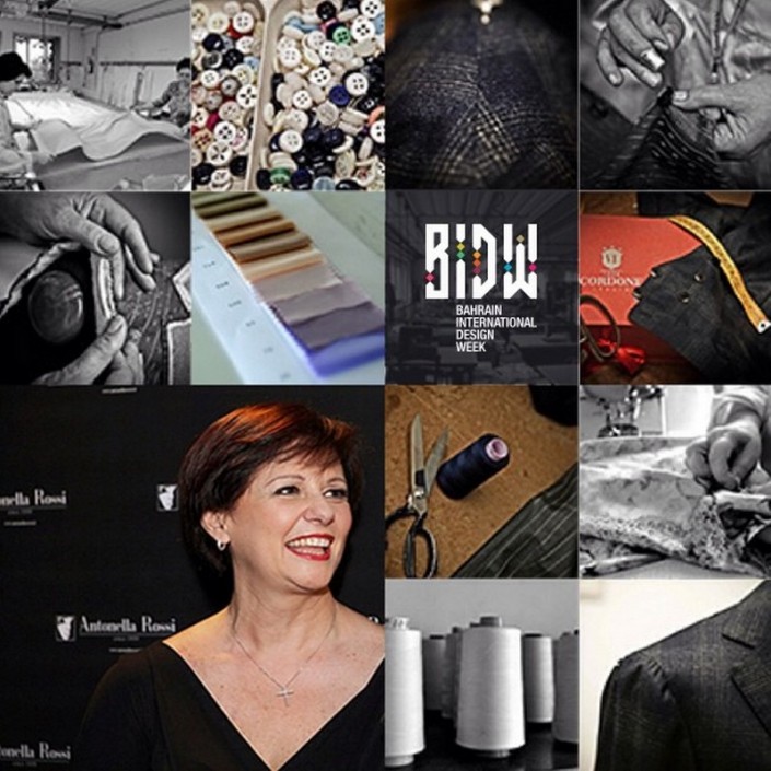 "Haute Couture - femininity of 1950s design. Antonella Rossi's creativity "