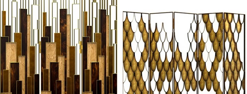 DELPHI and KOI BRABBU’s indoor folding screens