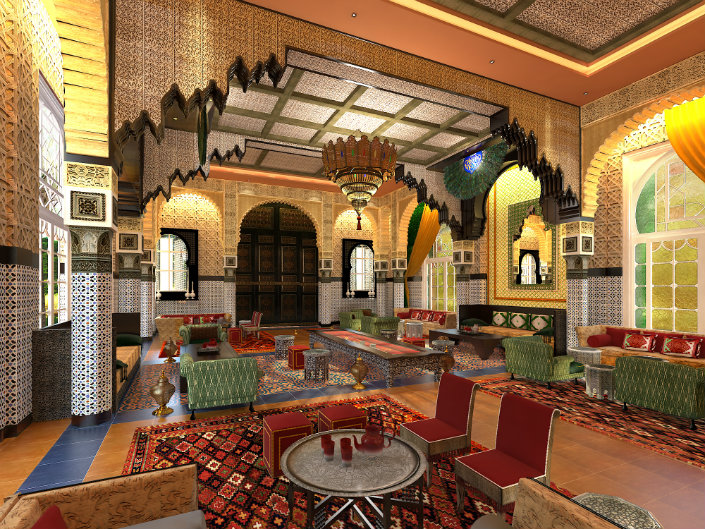 "Steven Hemphill, founder the company of interior House of Infinity-Moroccan style"