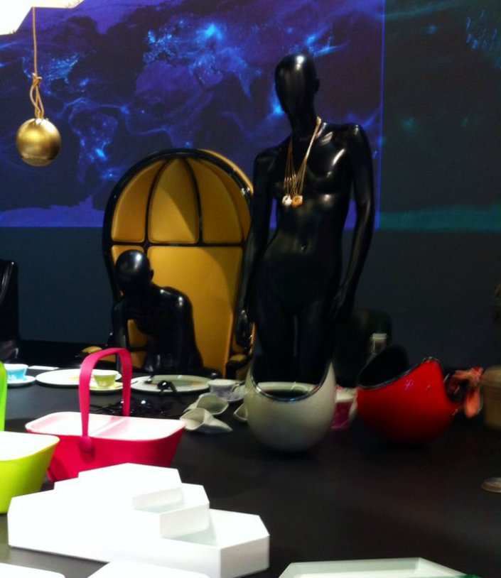 "BRABBU highlights at Maison Objet Paris 2014-NAMIB armchair_NellyROdi"