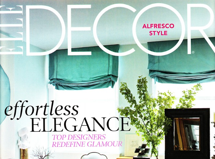 Top 5 USA Interior Design Magazines_Elle Decor