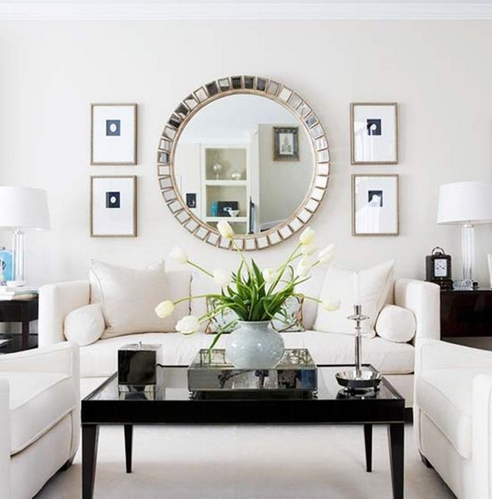 Wall Mirror Ideas All S Are, Mirror Decorating Ideas Living Room