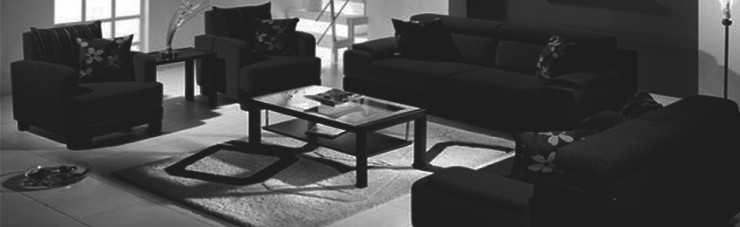 5 black living room sets 5