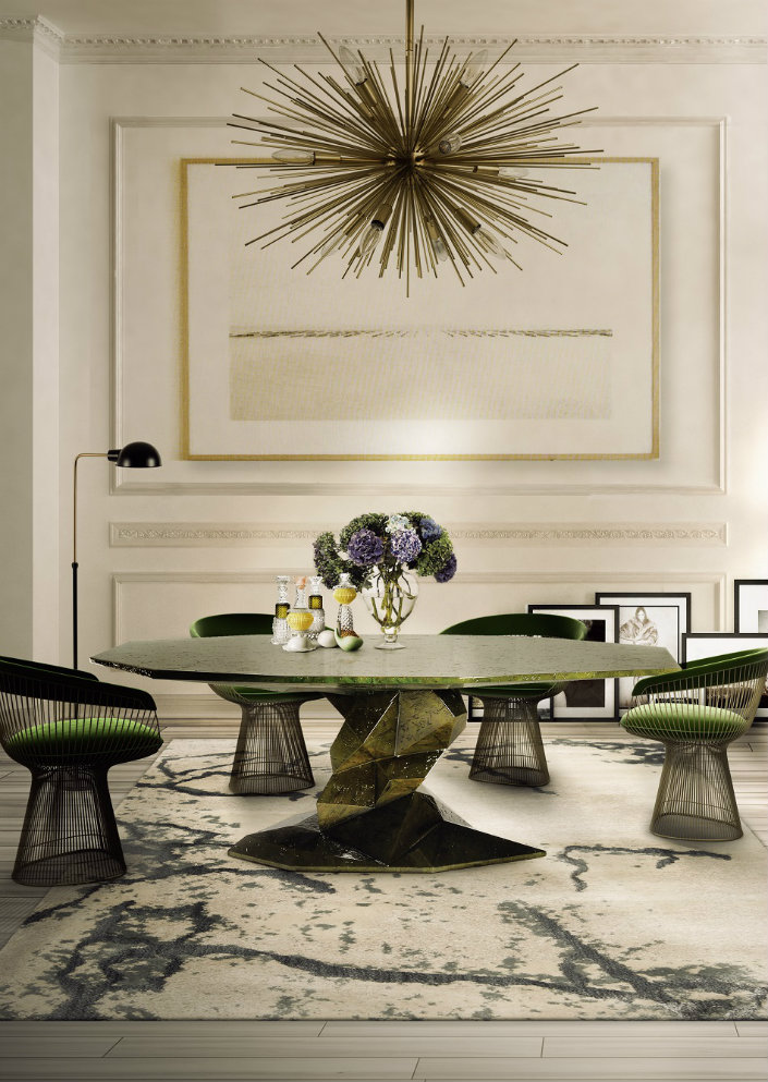 5 Modern Round Dining Room Tables 4, Contemporary Round Dining Room Tables